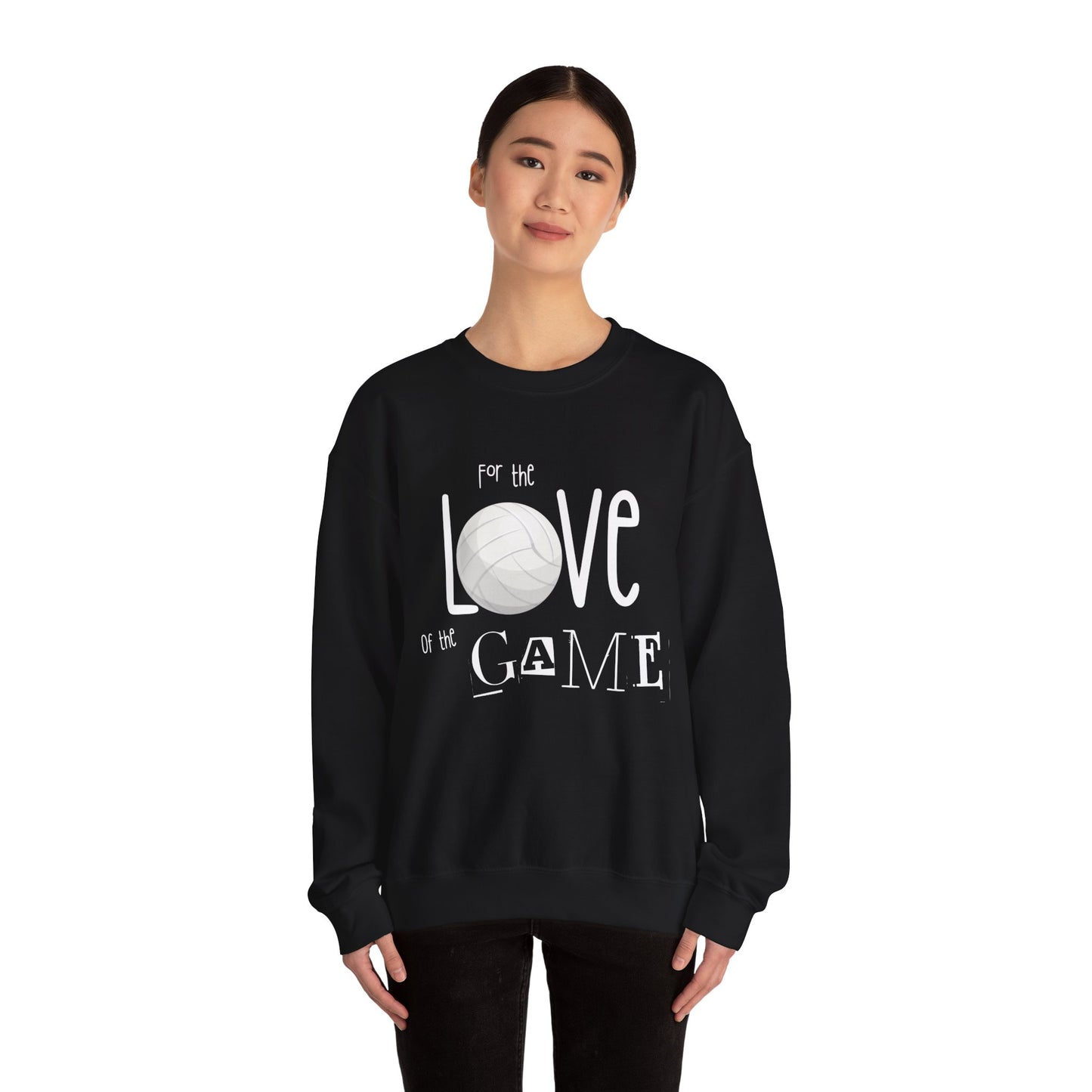 Love of the game Volleyball Heavy Blend™ Crewneck Sweatshirt