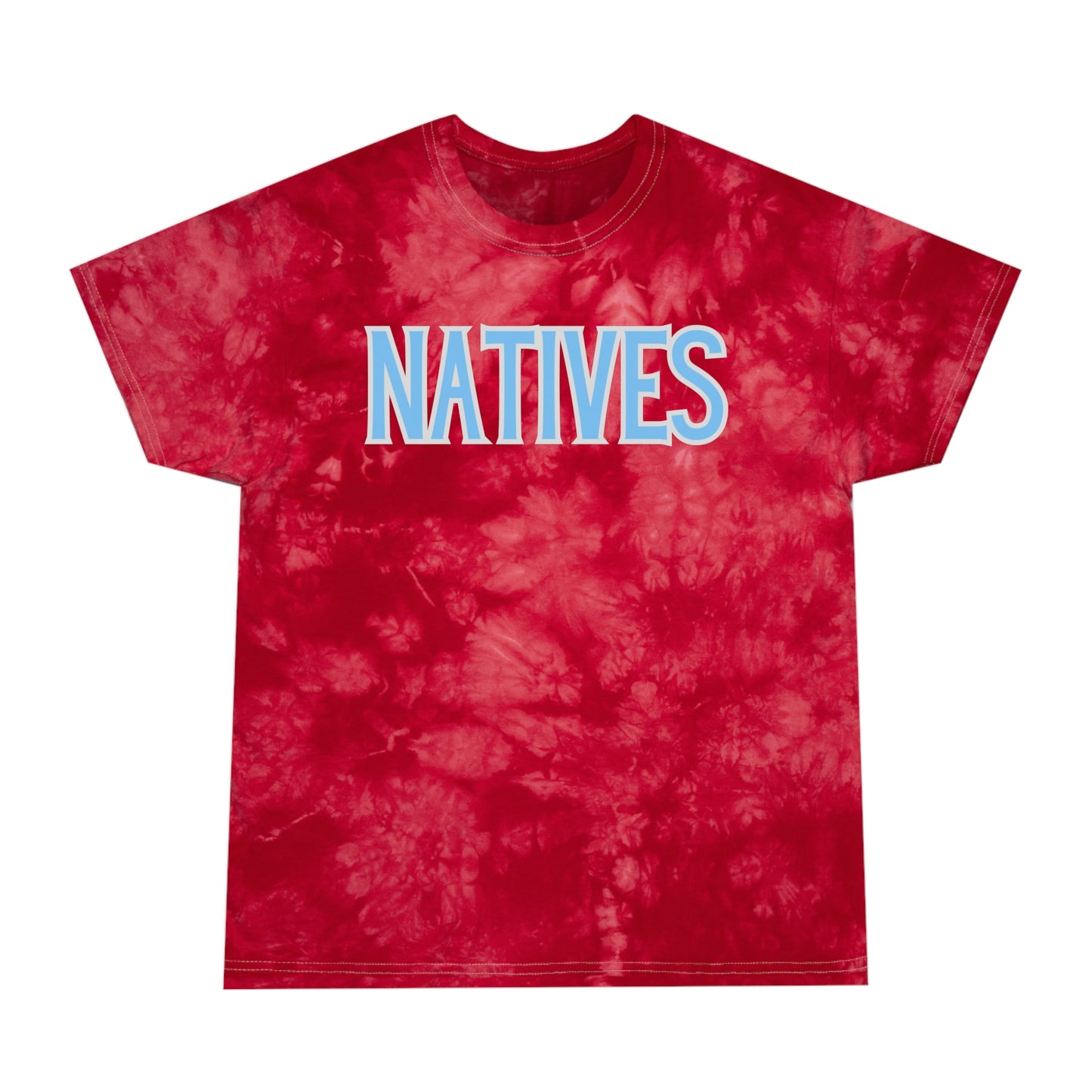 Natives Tie-Dye Tee, Crystal