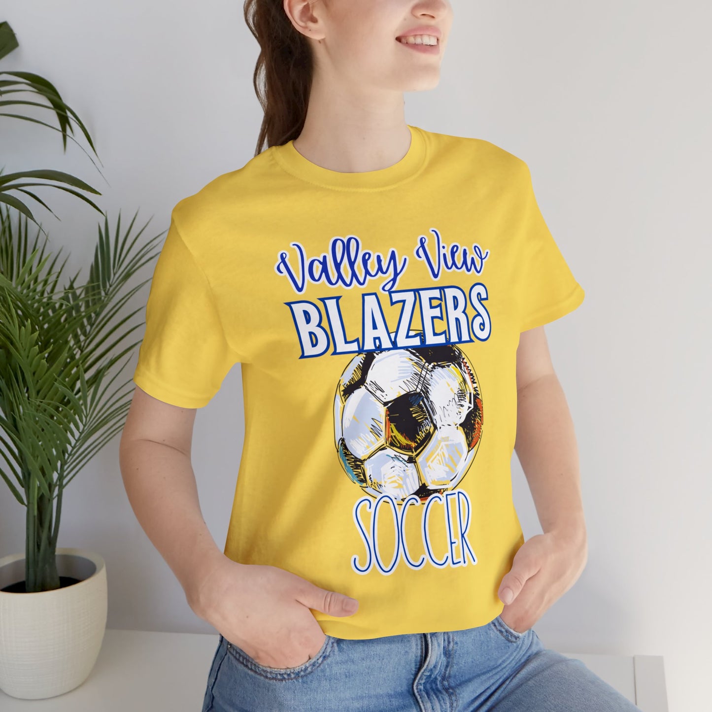 Blazer. Soccer Jersey Short Sleeve Tee