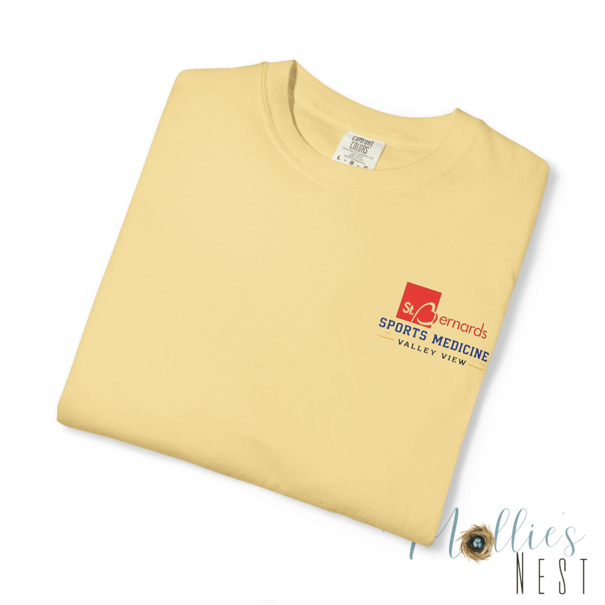 St. Bernards Sports Medicine T-Shirt. Comfort Colors
