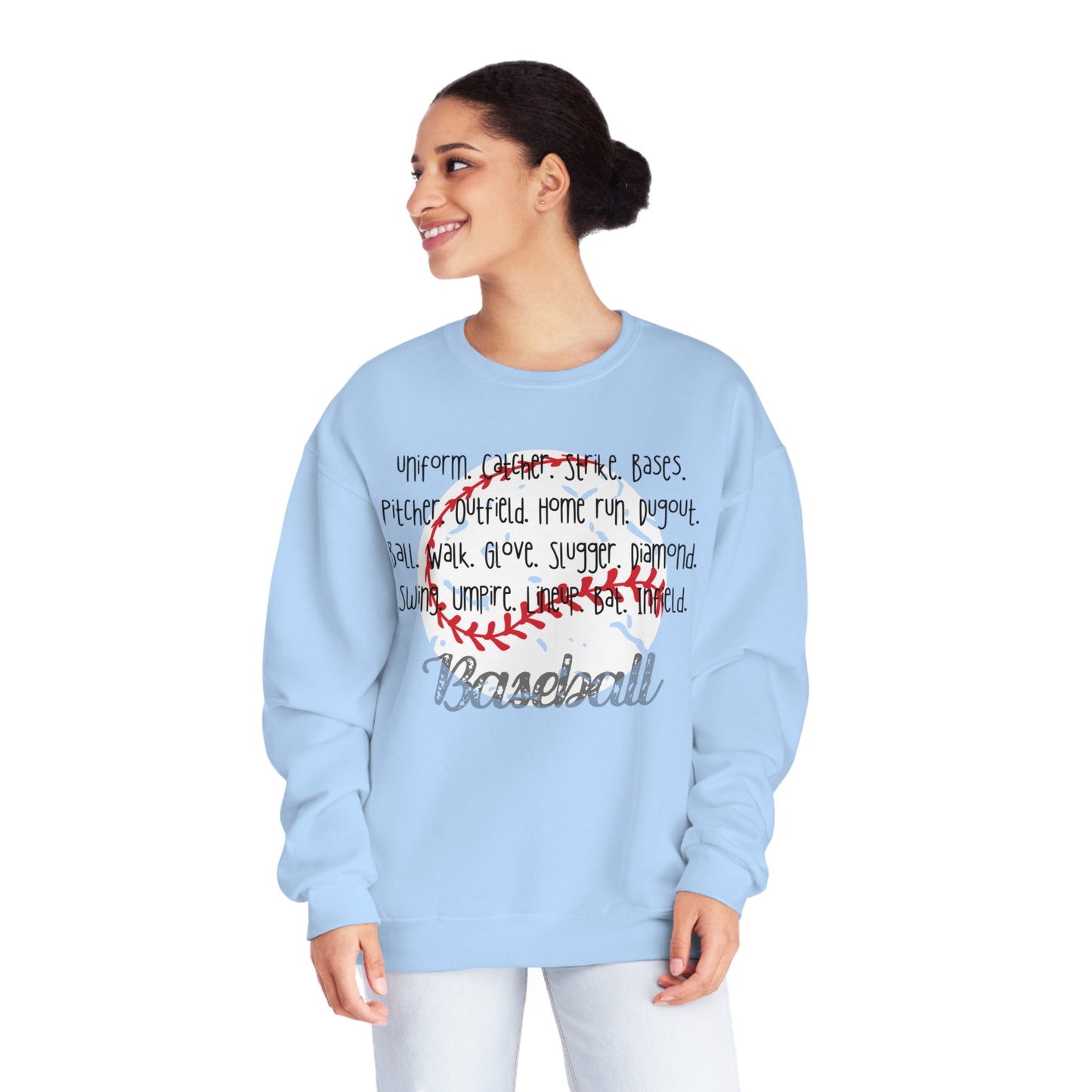 Baseball NuBlend® Crewneck Sweatshirt