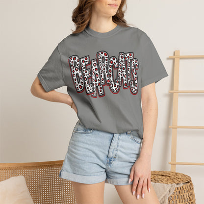 Brookland Bearcats.  ADULT T-Shirt — Leopard Stacked