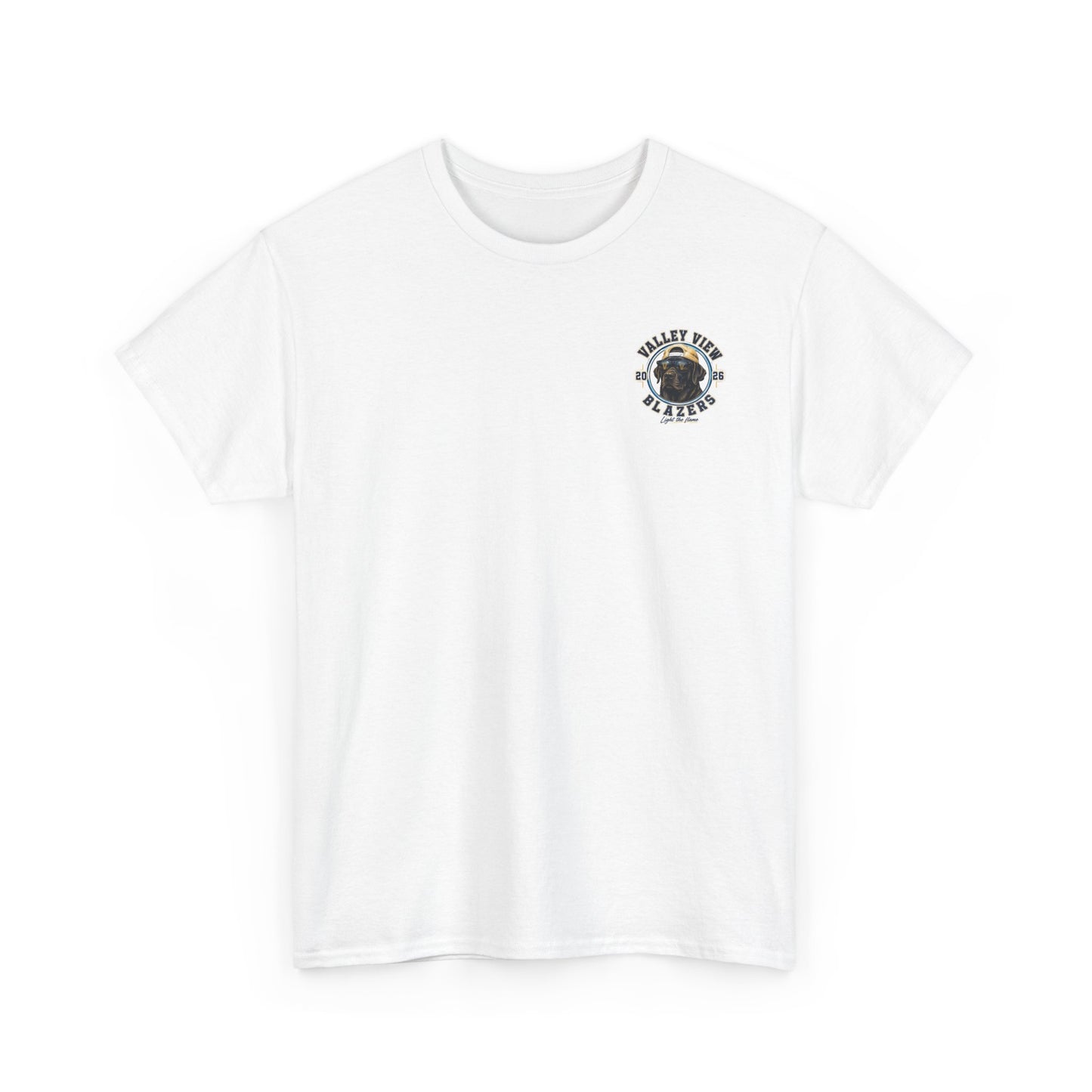 Valley View Blazers. Black Lab 2026 T‑Shirt — Dog Logo Tee