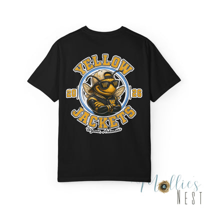 Yellow Jackets. Wynne Mascot T-Shirt —(2026)