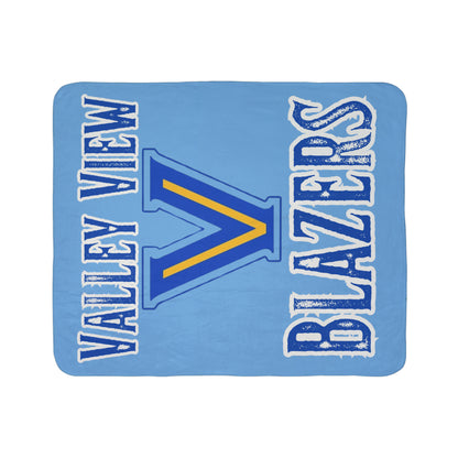 Valley View Fleece Sherpa Blanket