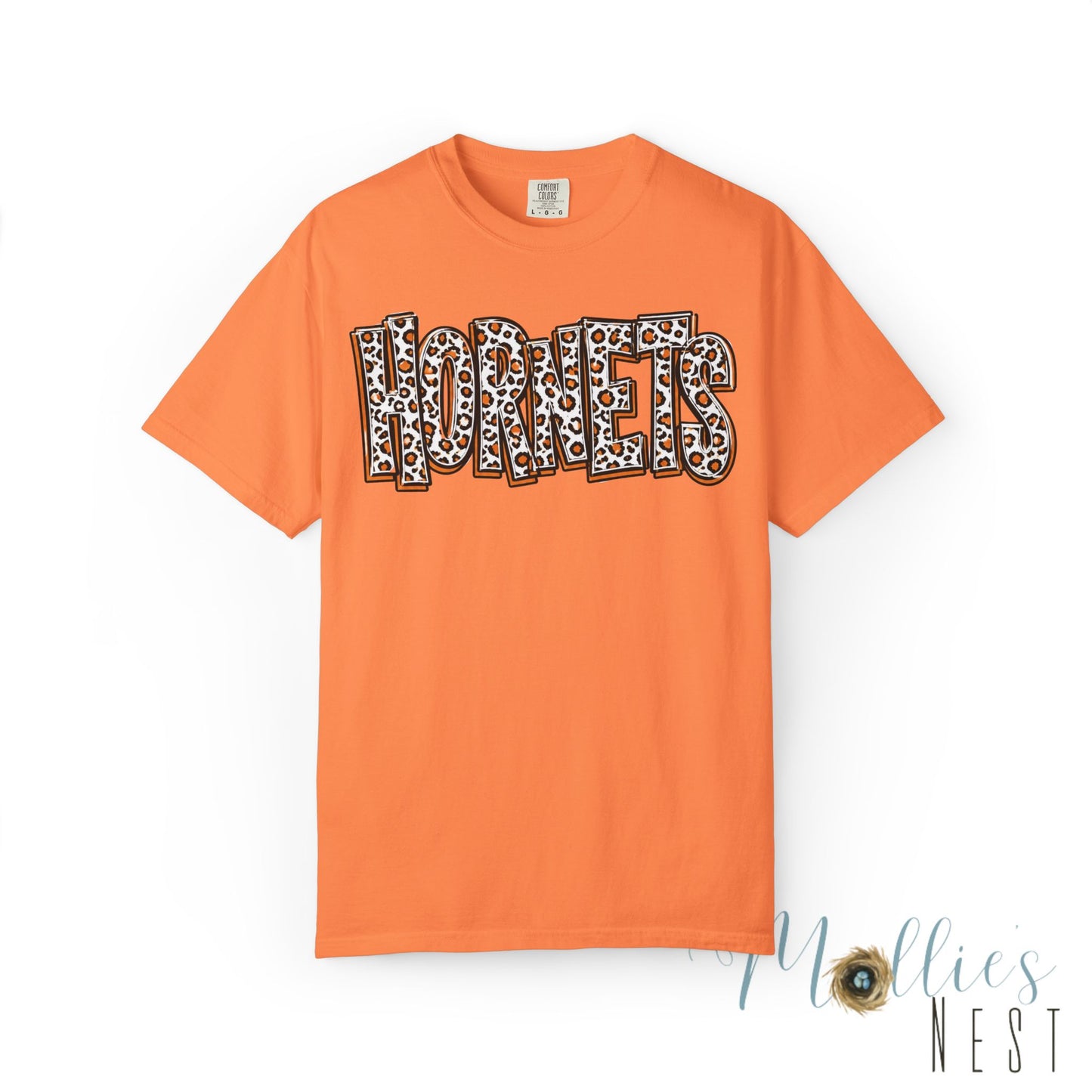 Harrisburg Hornets Leopard Print Graphic T-Shirt — Adult