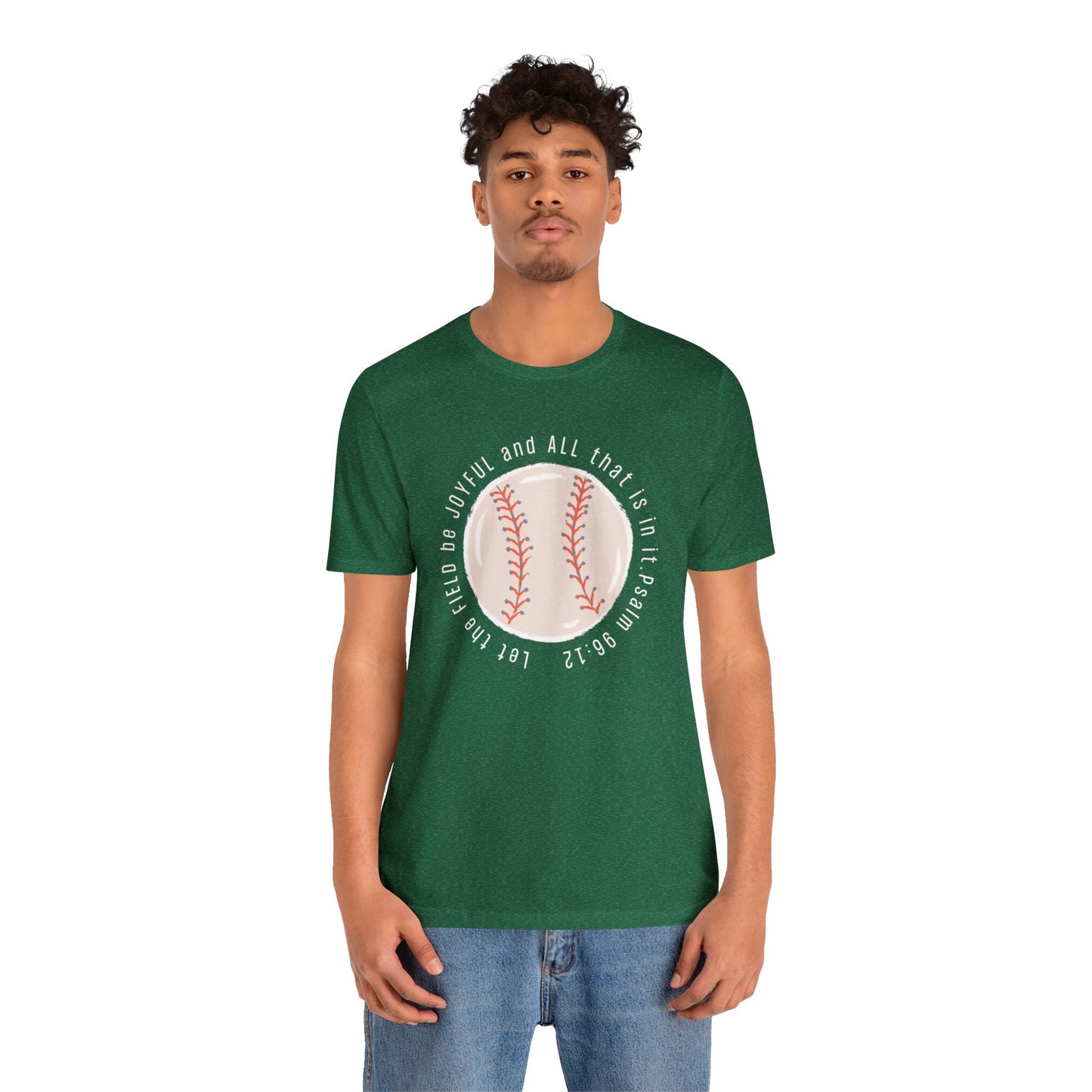 Joyful Baseball Unisex Jersey Short Sleeve Tee