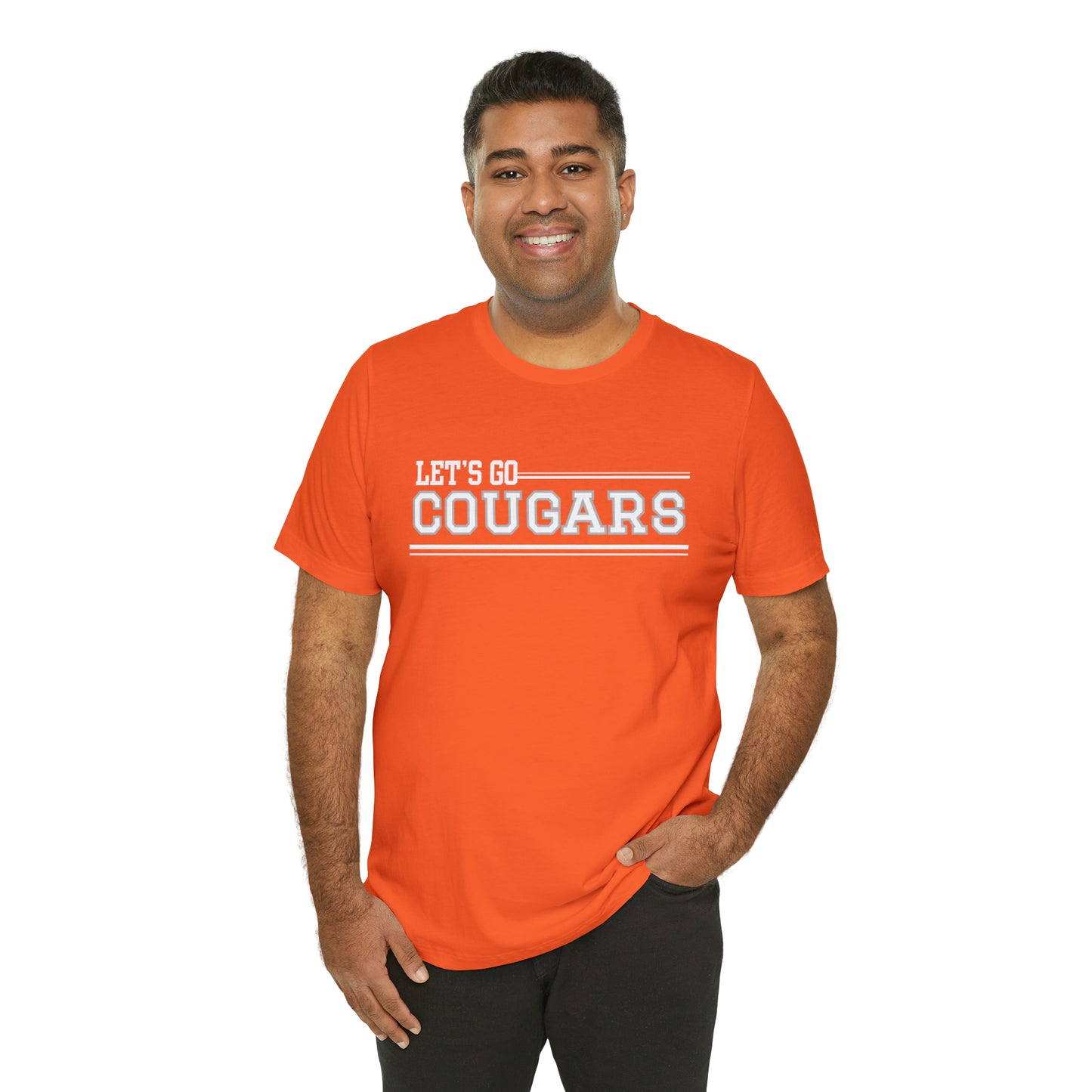 Cougars Unisex Jersey Short Sleeve Tee