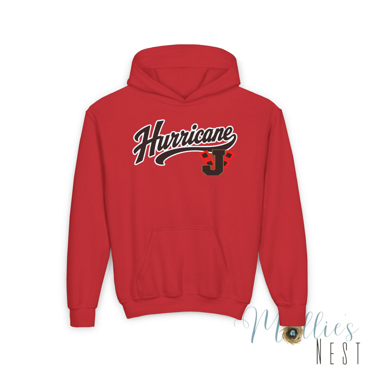 Youth Hoodie - 'Hurricane' Sports Logo Youth Hoodie