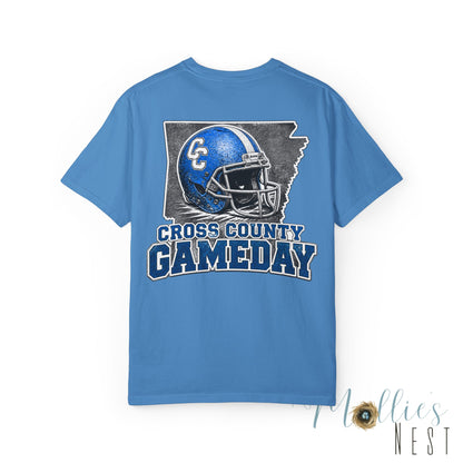 Cross County Gameday T-Shirt. Comfort Colors