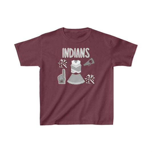 Indians. Cheer Kids Heavy Cotton™ Tee