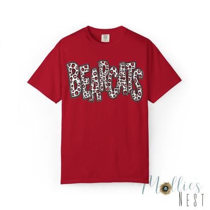 Brookland Bearcats.  ADULT T-Shirt — Leopard Stacked