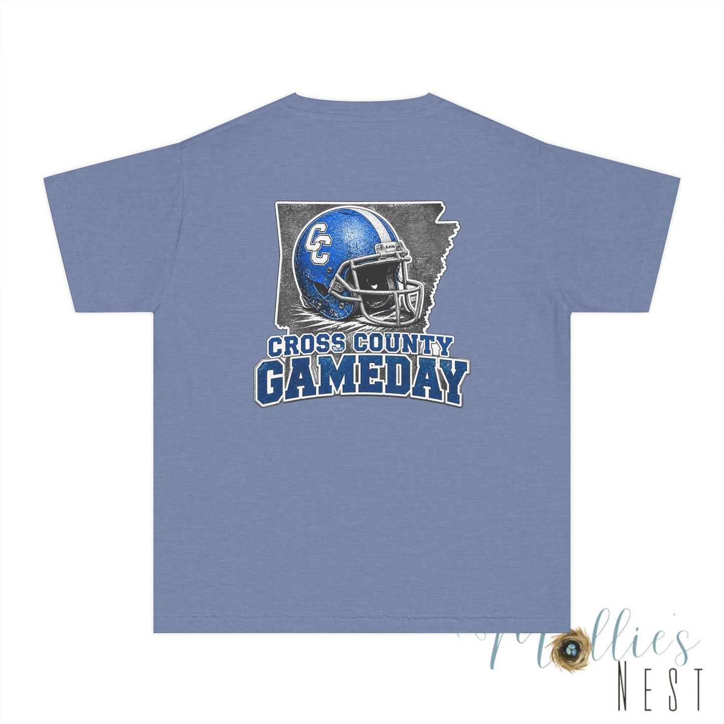 Youth Cross County Gameday Football Helmet Graphic
