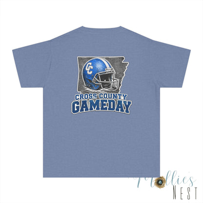 Youth Cross County Gameday Football Helmet Graphic