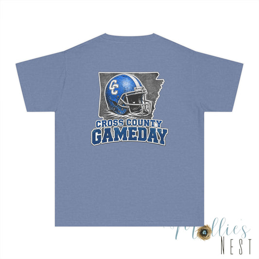 Youth Cross County Gameday Football Helmet Graphic