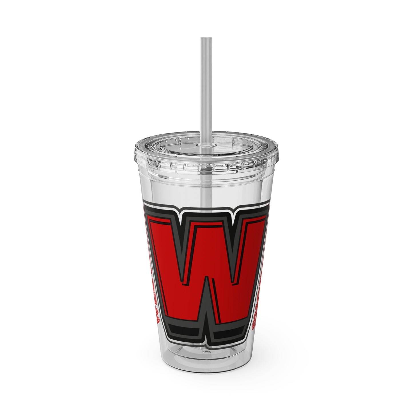 Westside Sunsplash Tumbler with Straw, 16oz