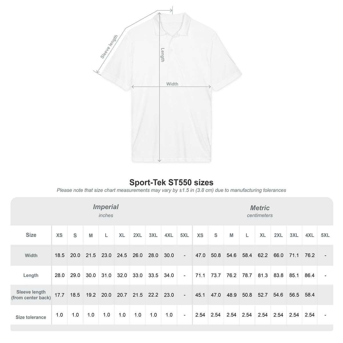 Embroidered 'V' Performance Polo Shirt — Moisture-Wicking Sport-Tek PosiCharge