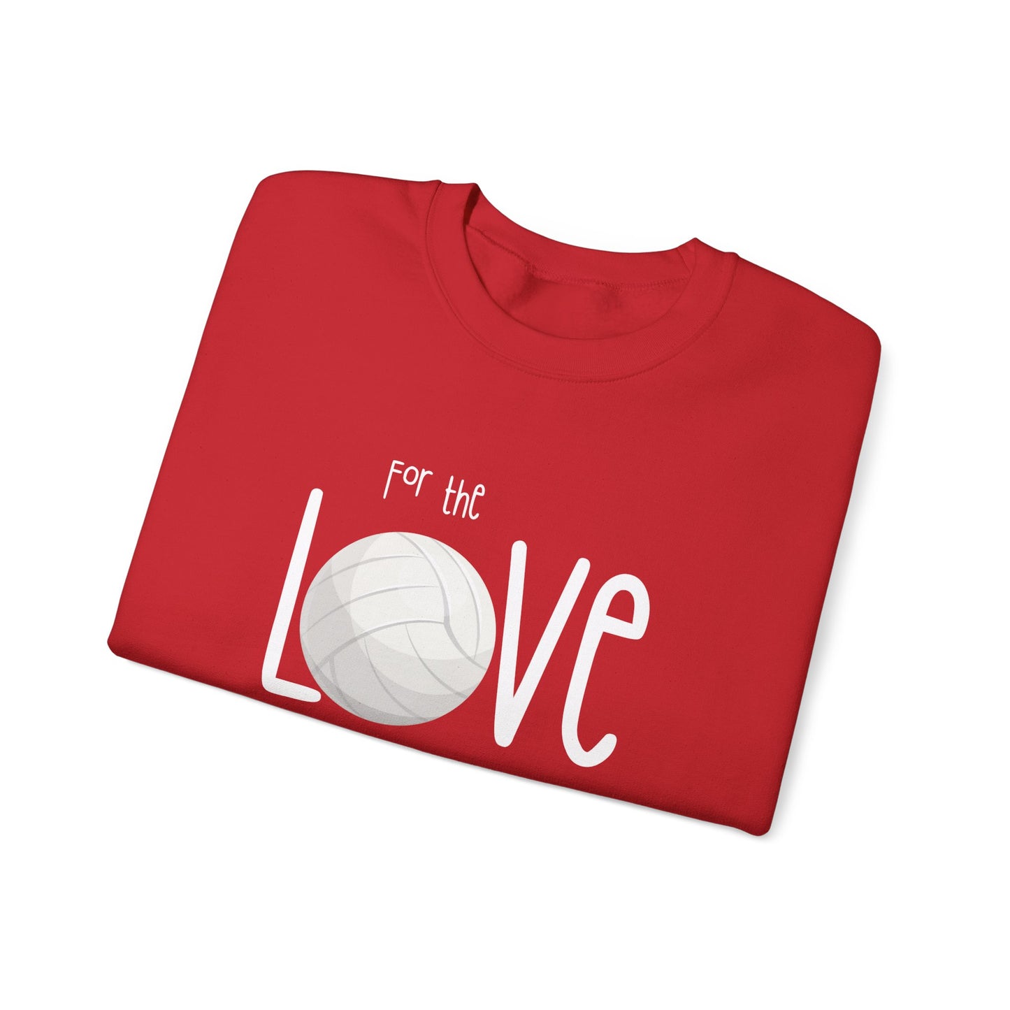 Love of the game Volleyball Heavy Blend™ Crewneck Sweatshirt