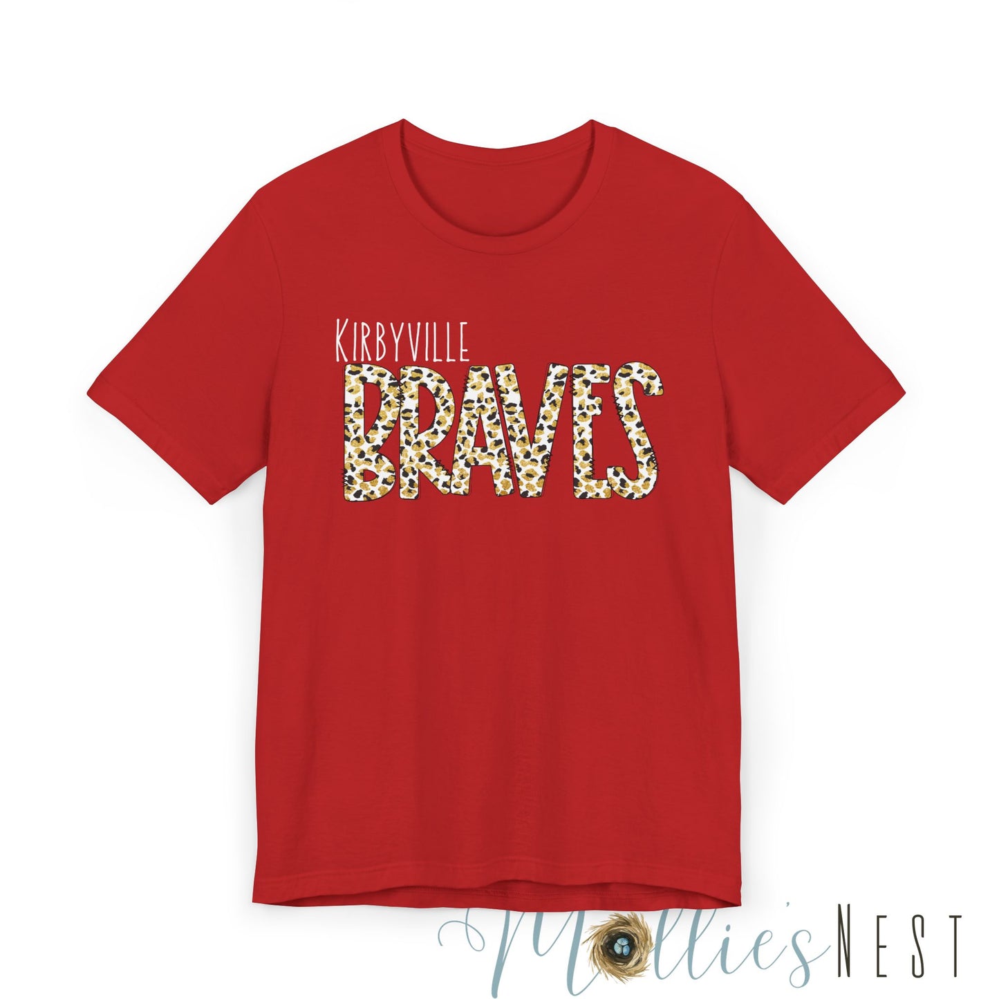 Kirbyville Braves. Jersey Short Sleeve Tee