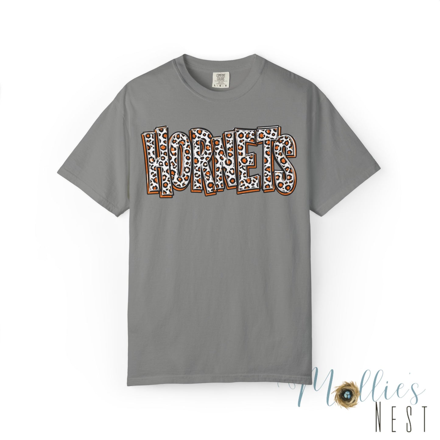 Harrisburg Hornets Leopard Print Graphic T-Shirt — Adult
