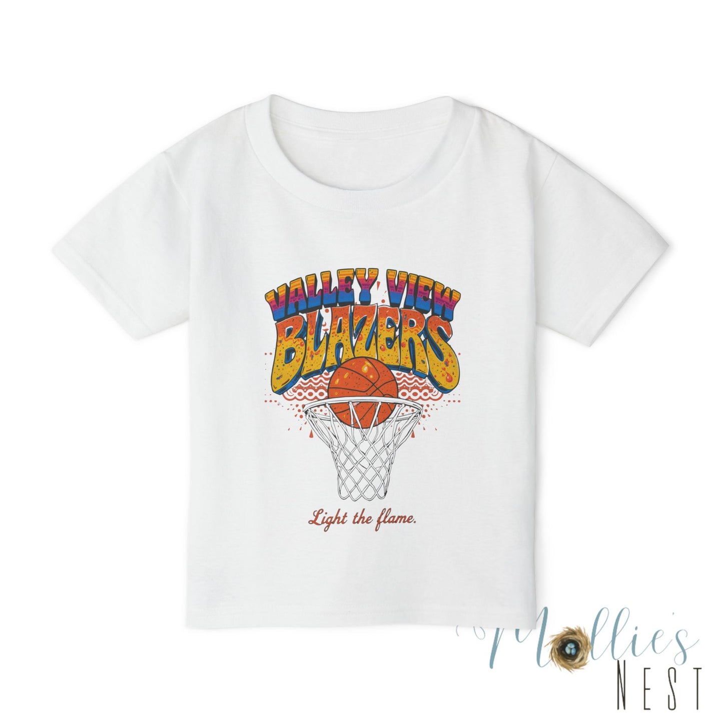 Toddler. Retro Valley View Basketball