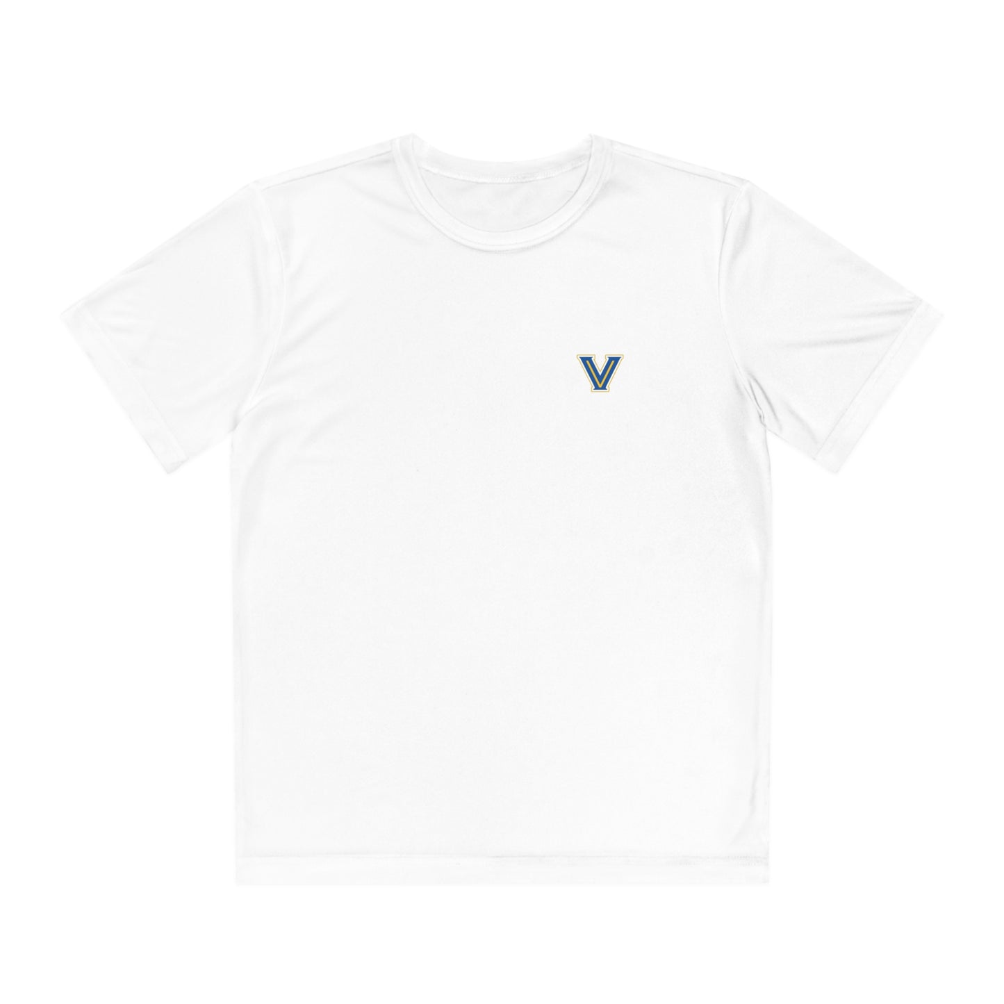 Youth Valley View Flame Football. Competitor Tee