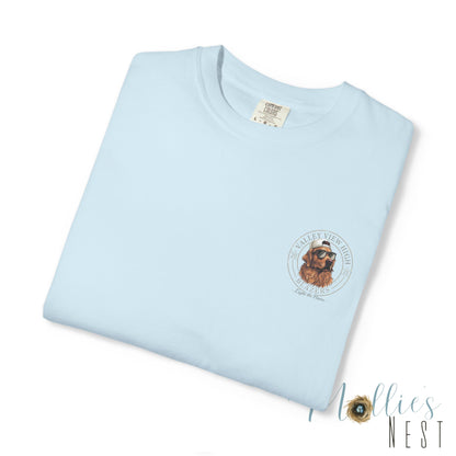 Valley View Blazers. Dog with sunglasses graphic shirt