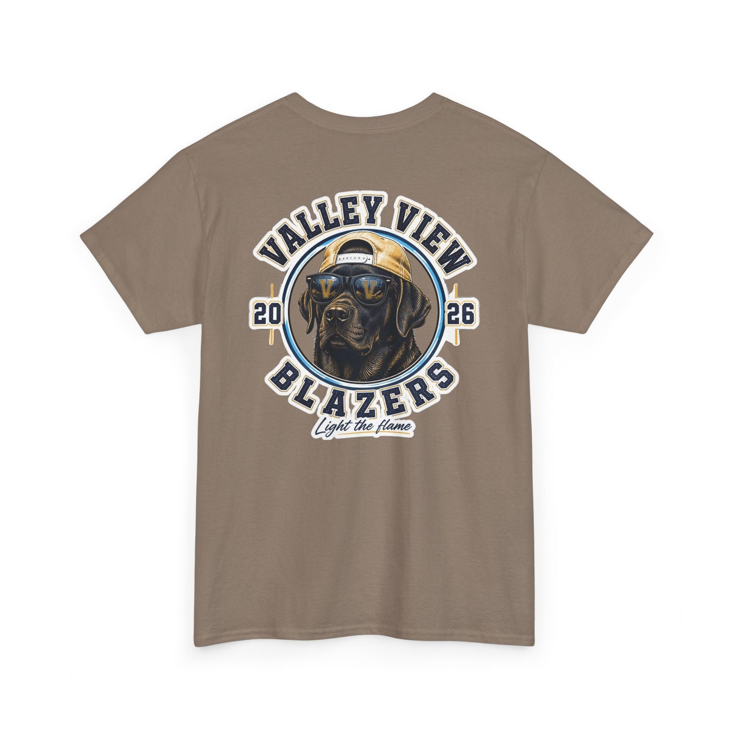 Valley View Blazers. Black Lab 2026 T‑Shirt — Dog Logo Tee