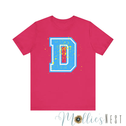 D - Splatter Short Sleeve Tee