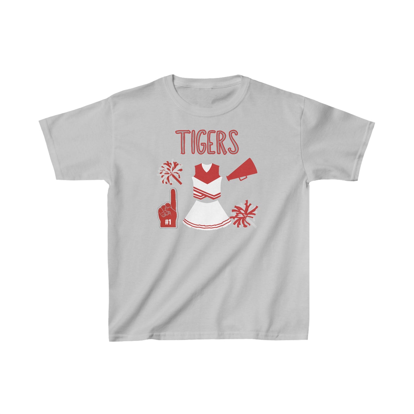 Tigers. Kids Heavy Cotton™ Tee