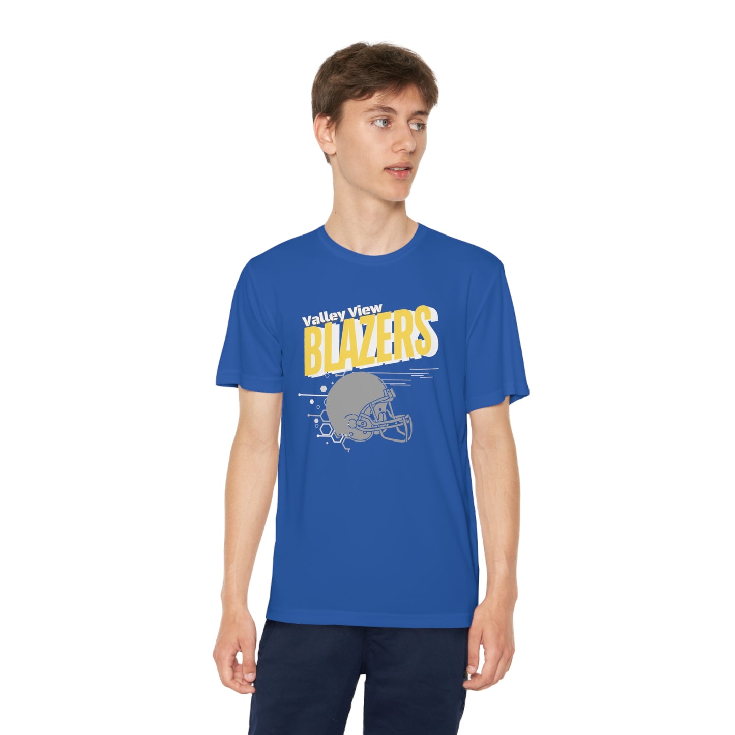 Blazers Football. Youth Competitor Tee