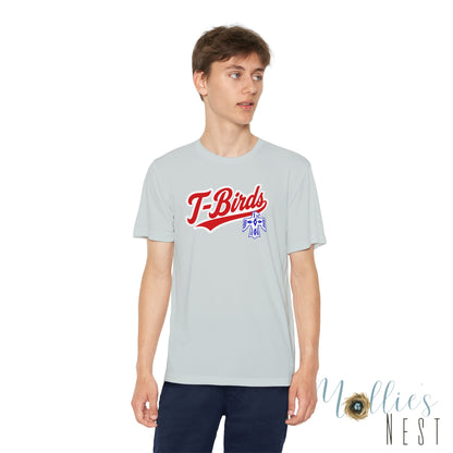 DeSoto. Thunderbirds Youth Drifit — Script Logo Team Shirt