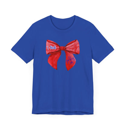 TBirds. Bow Jersey Short Sleeve Tee