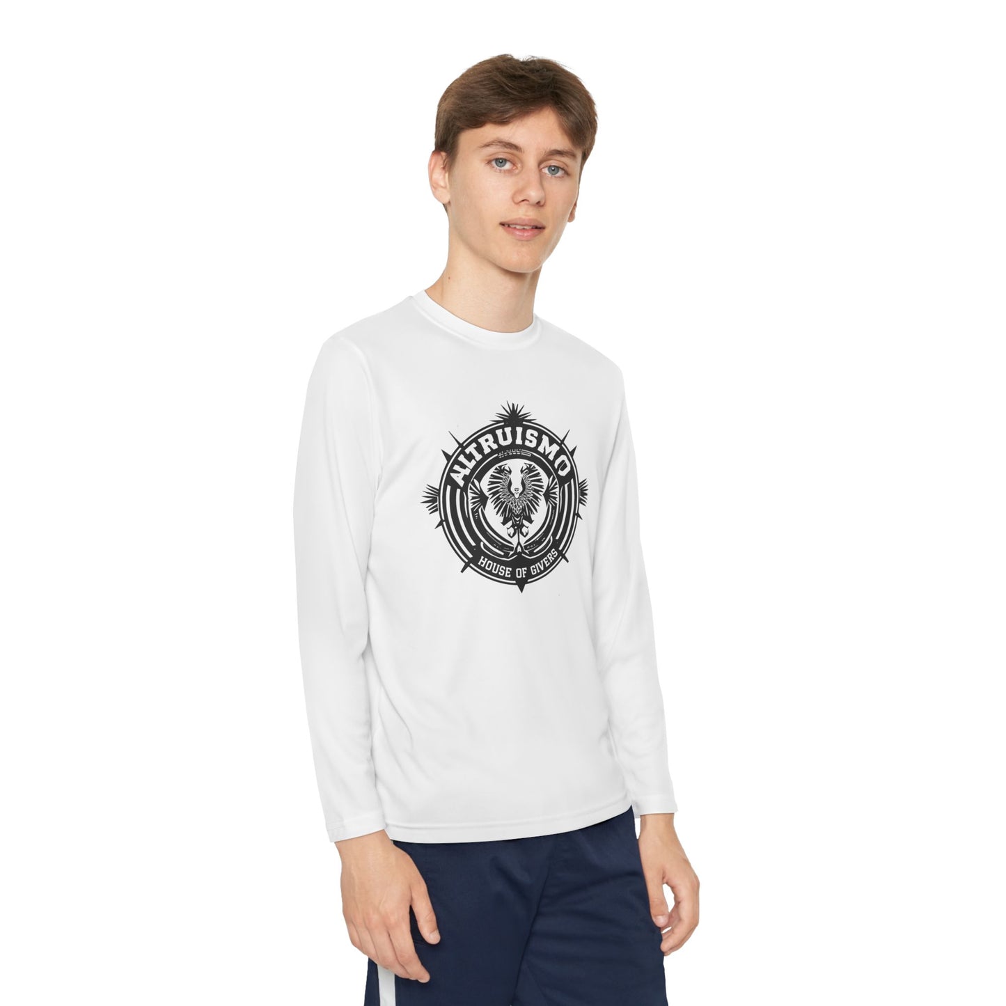 Youth Long Sleeve Performance Tee - Altruismo House DRIFIT
