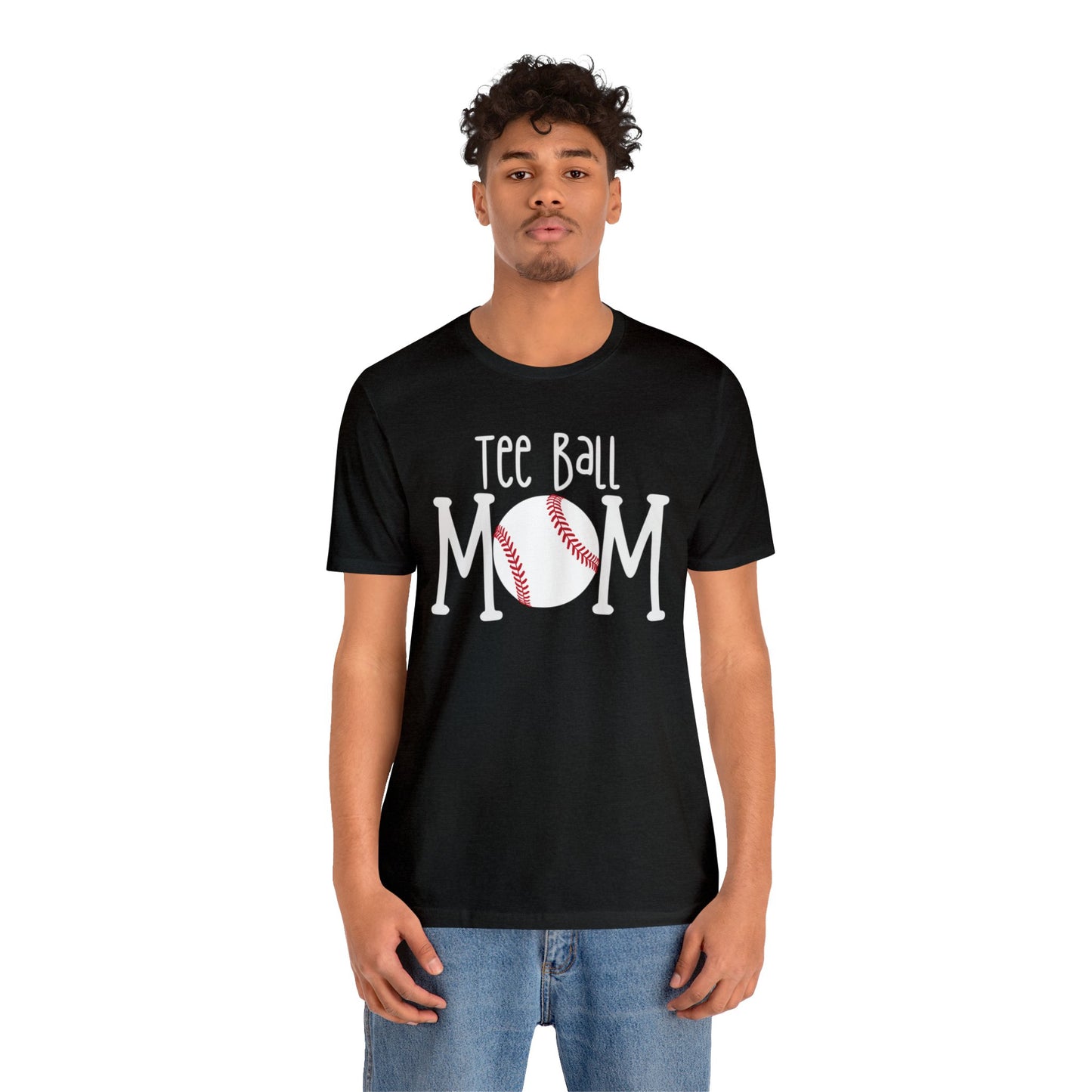 Tee Ball Mom Short Sleeve Shirt