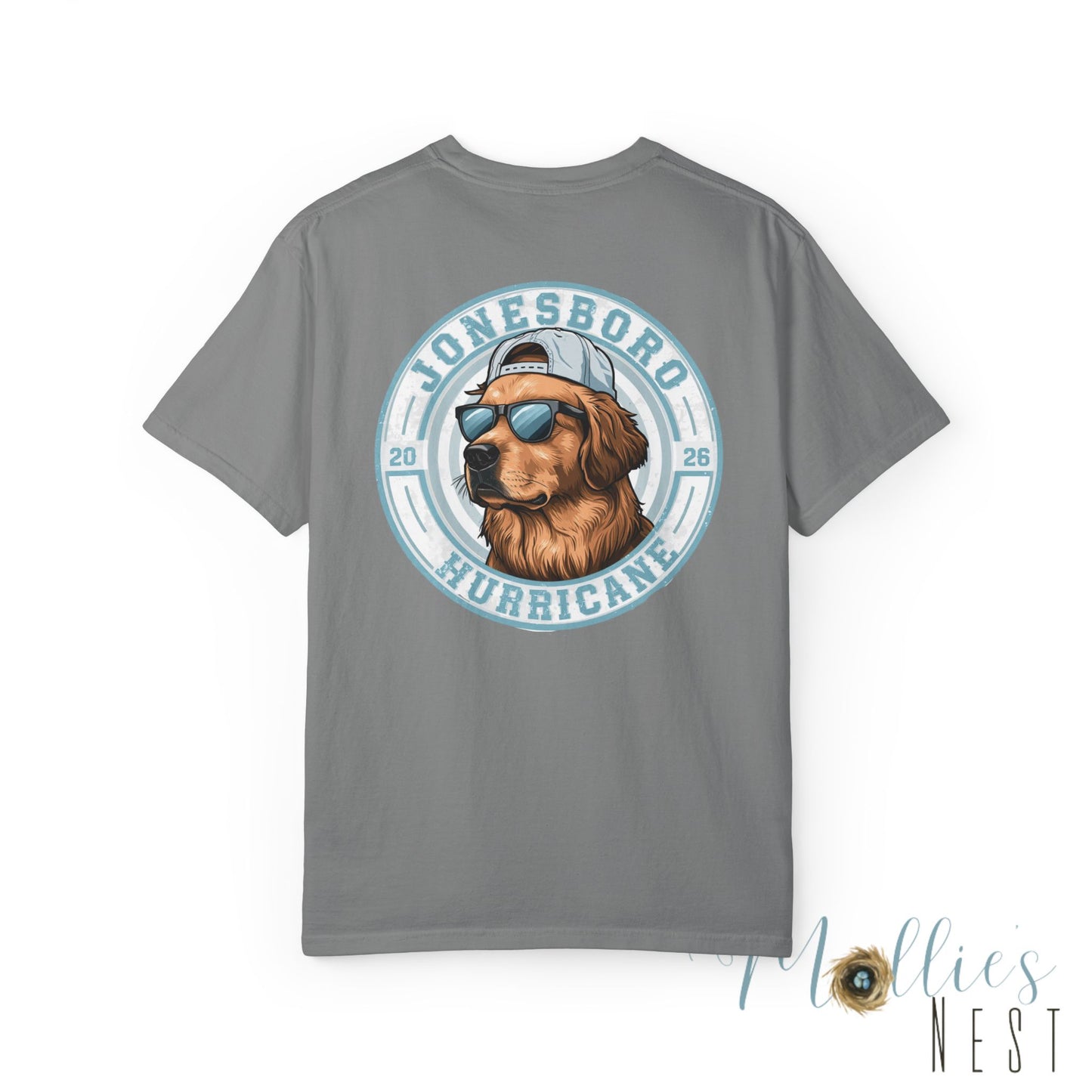 T-Shirt — Jonesboro Hurricane Golden Retriever Logo Tee