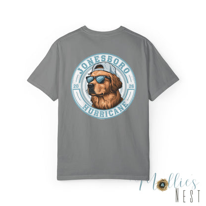 T-Shirt — Jonesboro Hurricane Golden Retriever Logo Tee