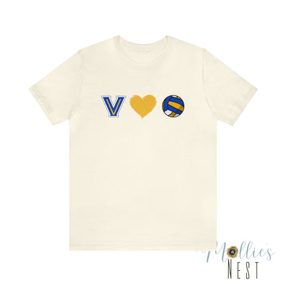 Blazers Volleyball Unisex Jersey Short Sleeve Tee