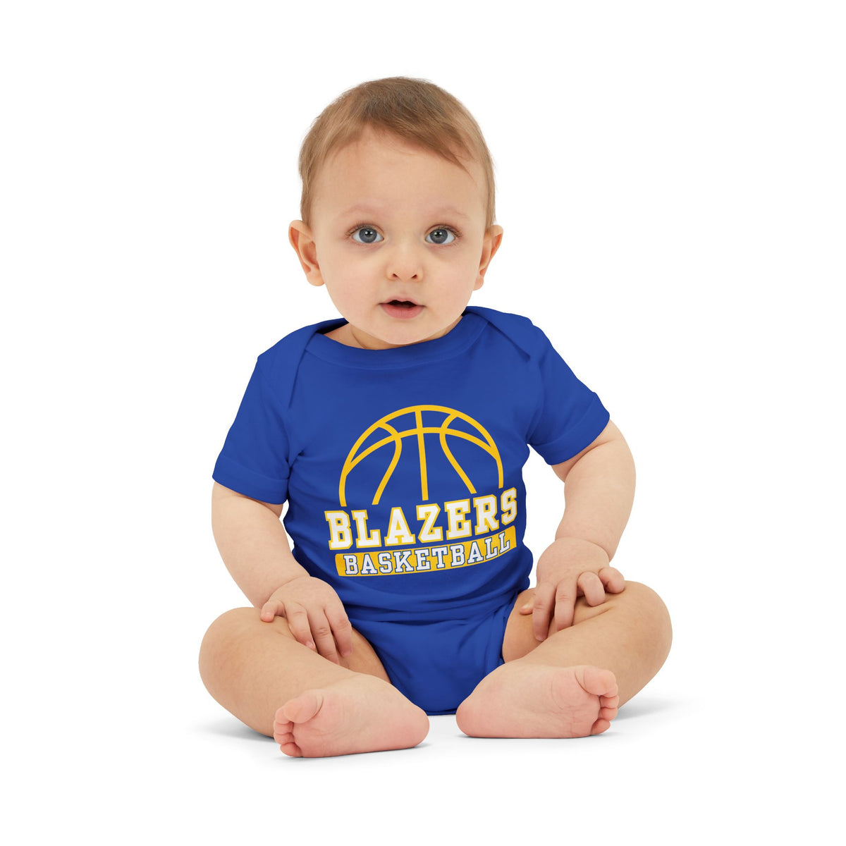 INFANT. Blazers Basketball Jersey One Piece