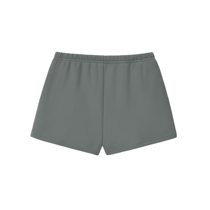 Fleece Drawstring Sweatshorts - Mock Neck Match*