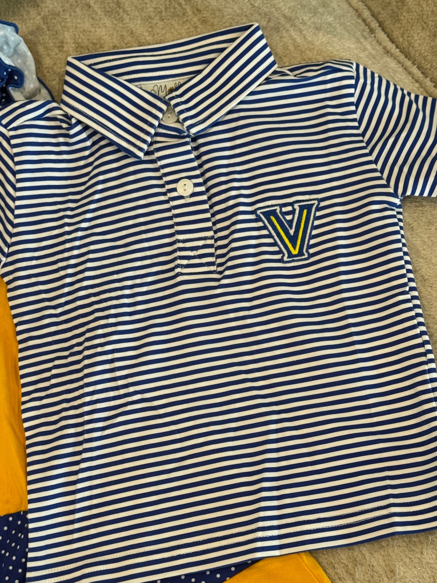 Valley View Polo (Stripes) ADULT SIZES