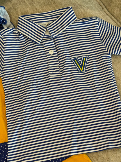 Valley View Polo (Stripes) ADULT SIZES