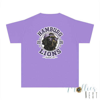 YOUTH. Hamburg Lions - Black Lab Youth T-Shirt