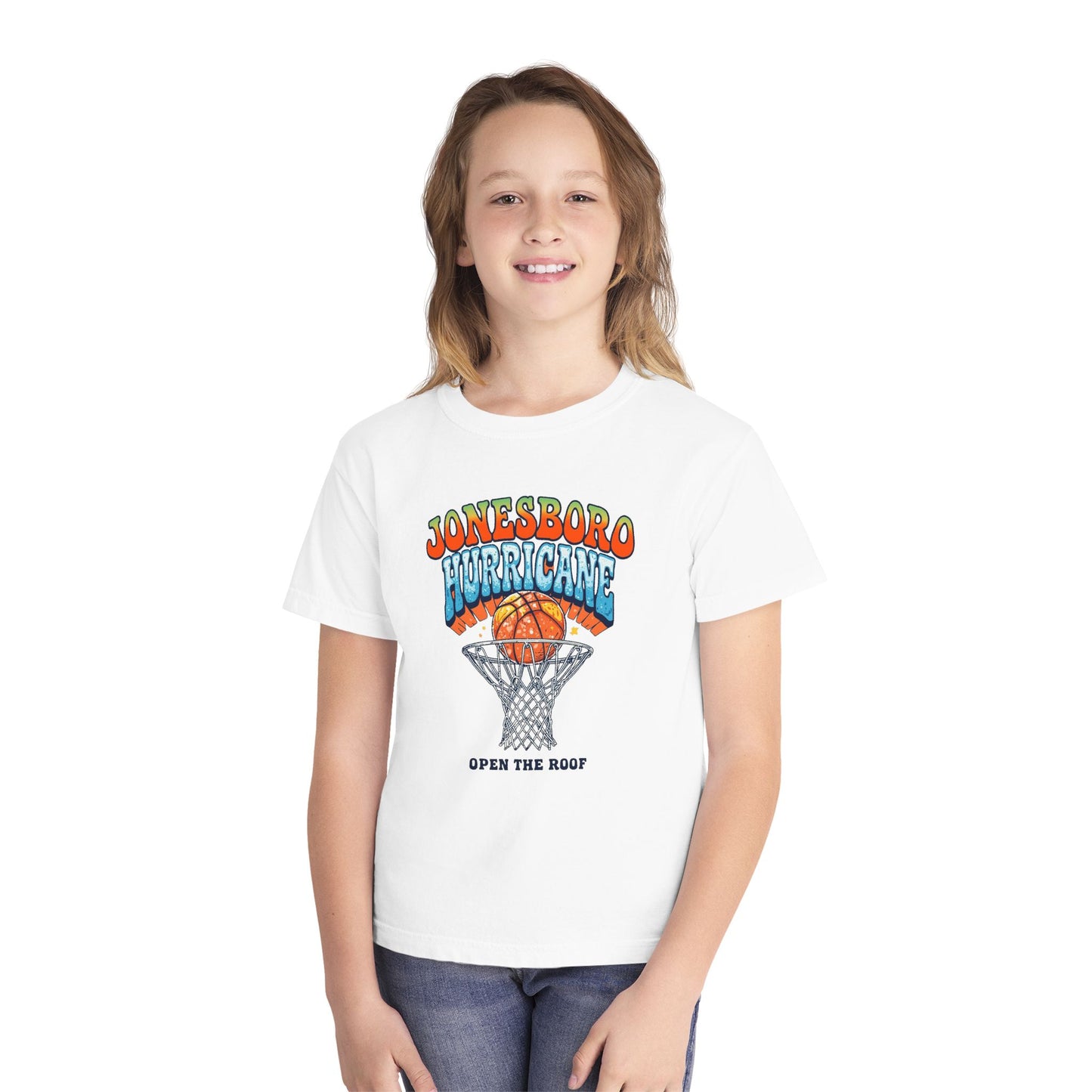 Youth RETRO Jonesboro Basketball Tee.