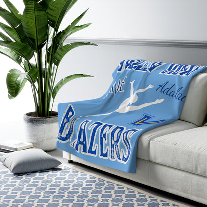 Adalai.Dance Sherpa Fleece Blanket