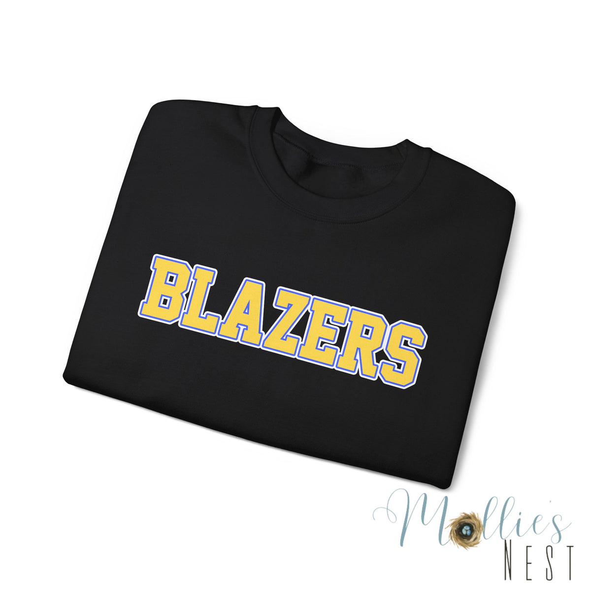 ADULT.  Blazers Classic. Spirit Crewneck Sweatshirt
