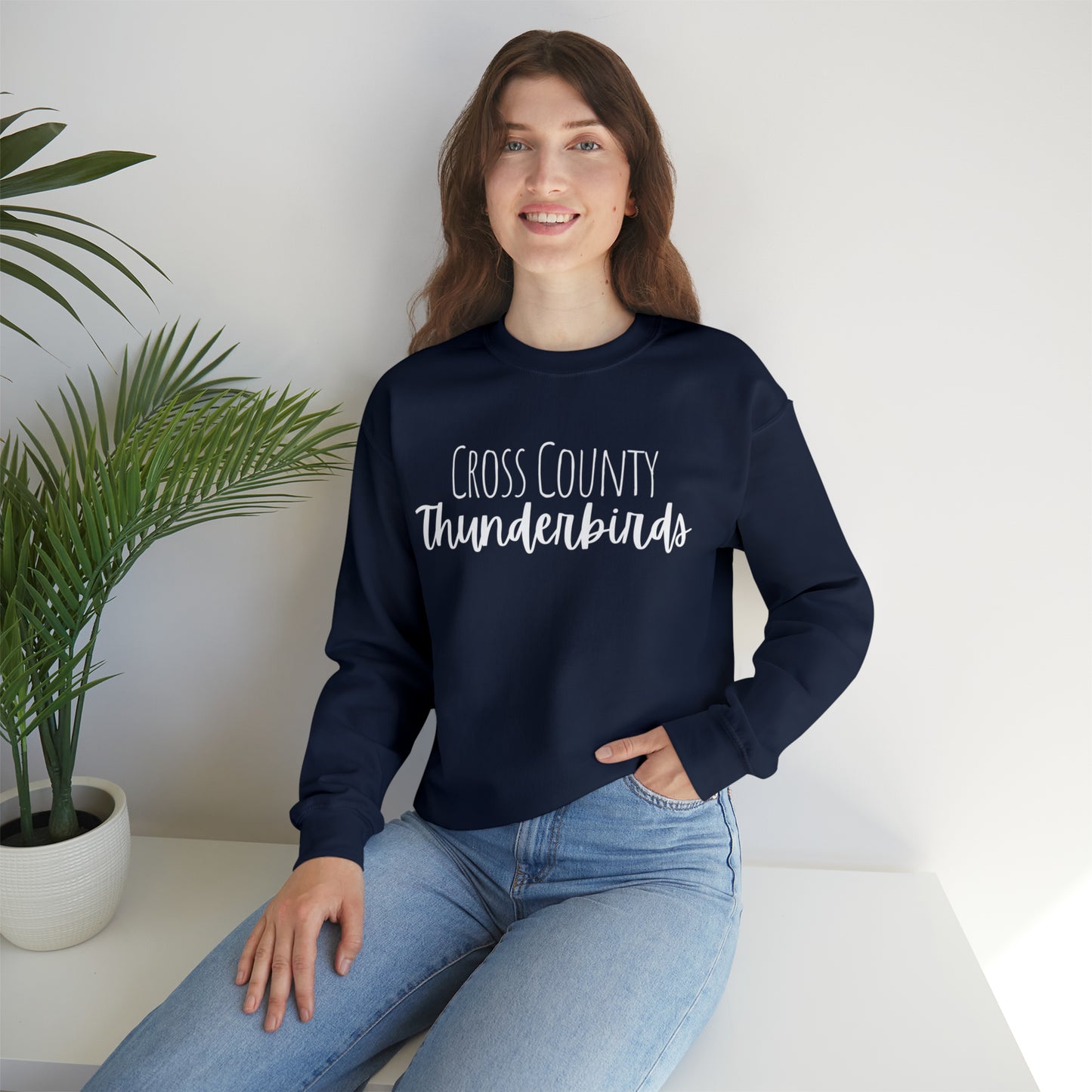 Cross County Heavy Blend™ Crewneck Sweatshirt