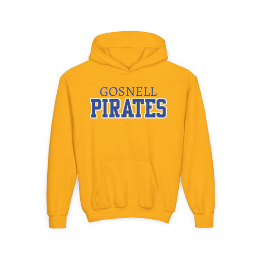 YOUTH. Gosnell Pirates Hooded Sweatshirt