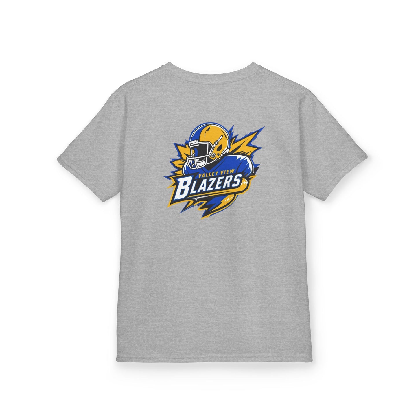 Blazer Kids Tee: Front/Back Football Design