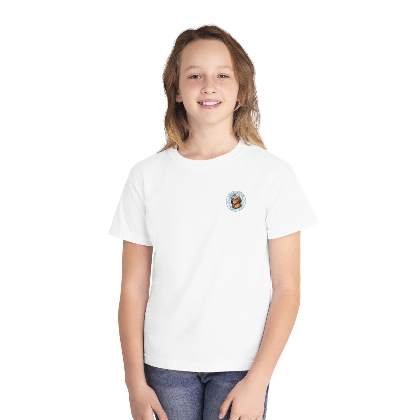 YOUTH — Jonesboro Hurricane Golden Retriever Logo Tee